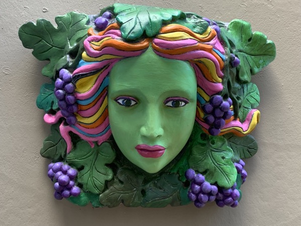 Ceramic wall hanging