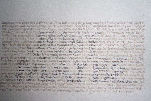 Just Maybe, Gouache on paper