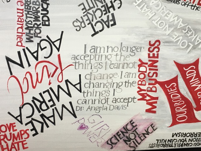 Make America Kind, detail